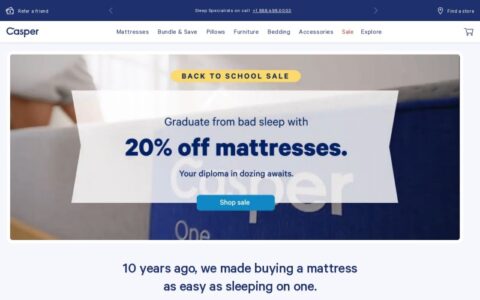 30% Off All Pillows & Sheets