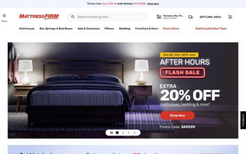 Up To $200 Off Sleepy’s Mattresses