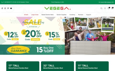 5% Off When Signing Up For Vegega Newsletters